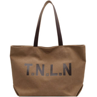 Tonlion Nylon Fabric Shoulder Bag Khaki