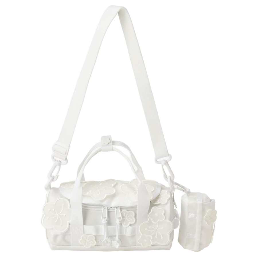 THE NORTH FACE X Cecilie Bahnsen Collaboration Base Camp Recycled Polyester Crossbody Handbag Women's White