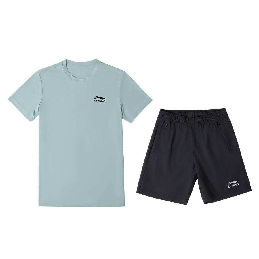 Li-Ning Li Ning Football Casual Sportswear Men's Teal+Black