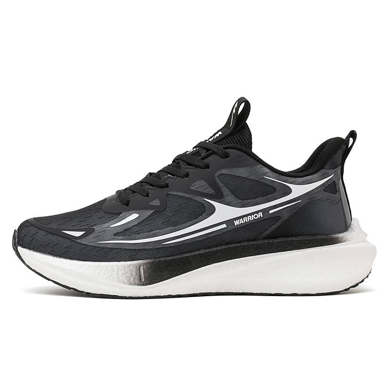 Warrior Cushioning Abrasion Resistant Height Increasing Low top Casual Running Shoes Men's