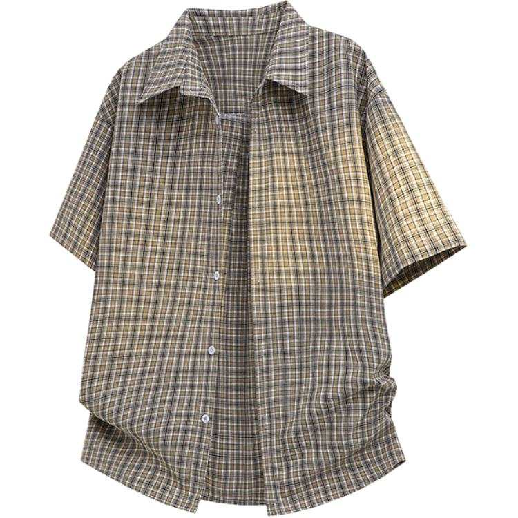 Sugarfunk Sugarfunk Shirts Men's Lapel Moderate Shirt