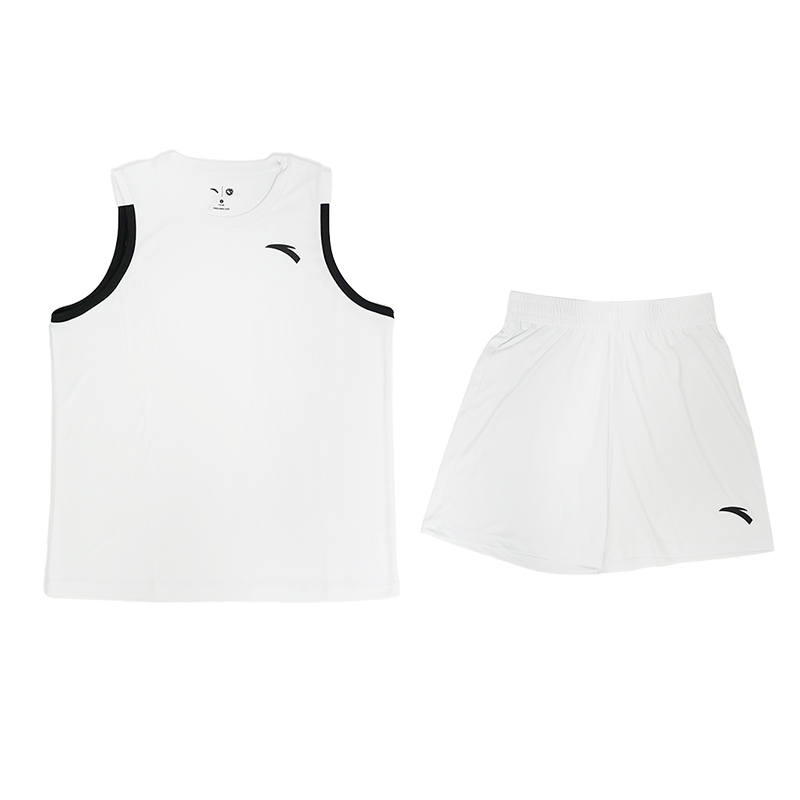 Anta Basketball Collection Basketball Competition Set Men's Pure White