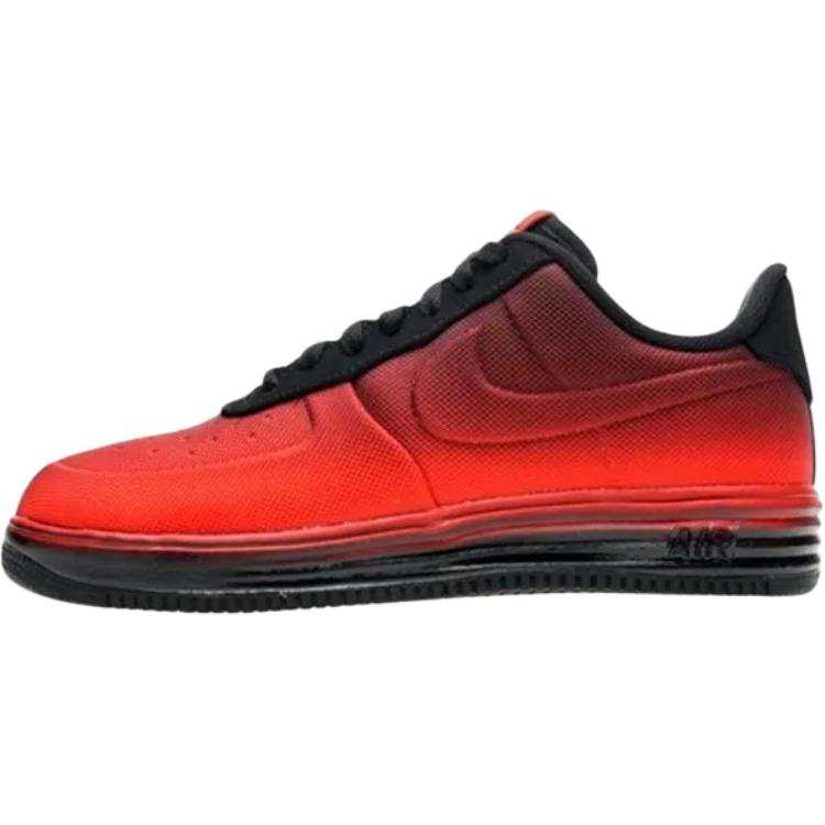 Nike Nike Lunar Force 1 Breathable Support Low top Kids' Skateboarding Shoes Red Kids'
