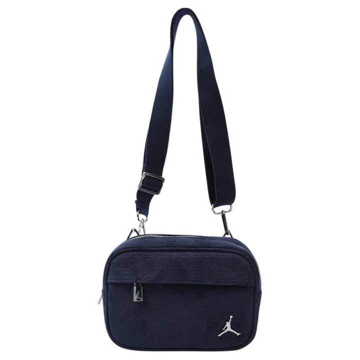 Jordan Jordan Minimalist Style Polyester Crossbody Bags Unisex Blue Black
