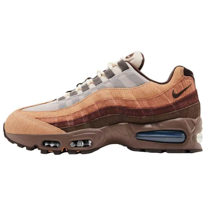 Nike Nike x Oregon Ducks Air Max 95 Running Shoes Unisex Yellow Brown