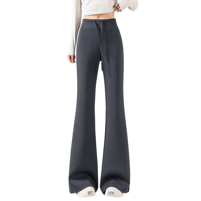 MIIOW MIIOW Casual Pants Women's Thin Flared Pants