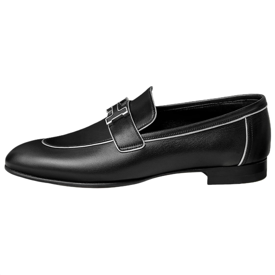 HERMES PARIS Casual Shoes 1.8cm Women's Black