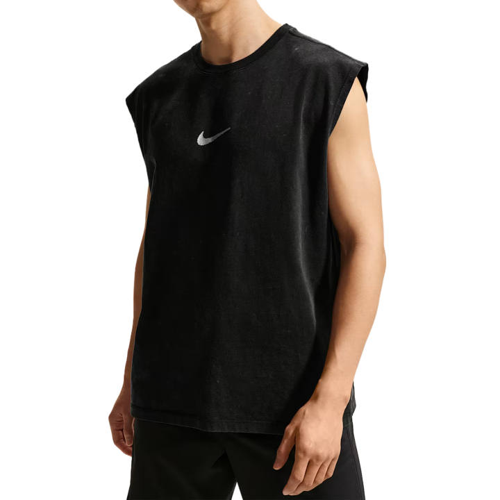 Nike Nike Tank Tops Men's Black Crew Neck Moderate