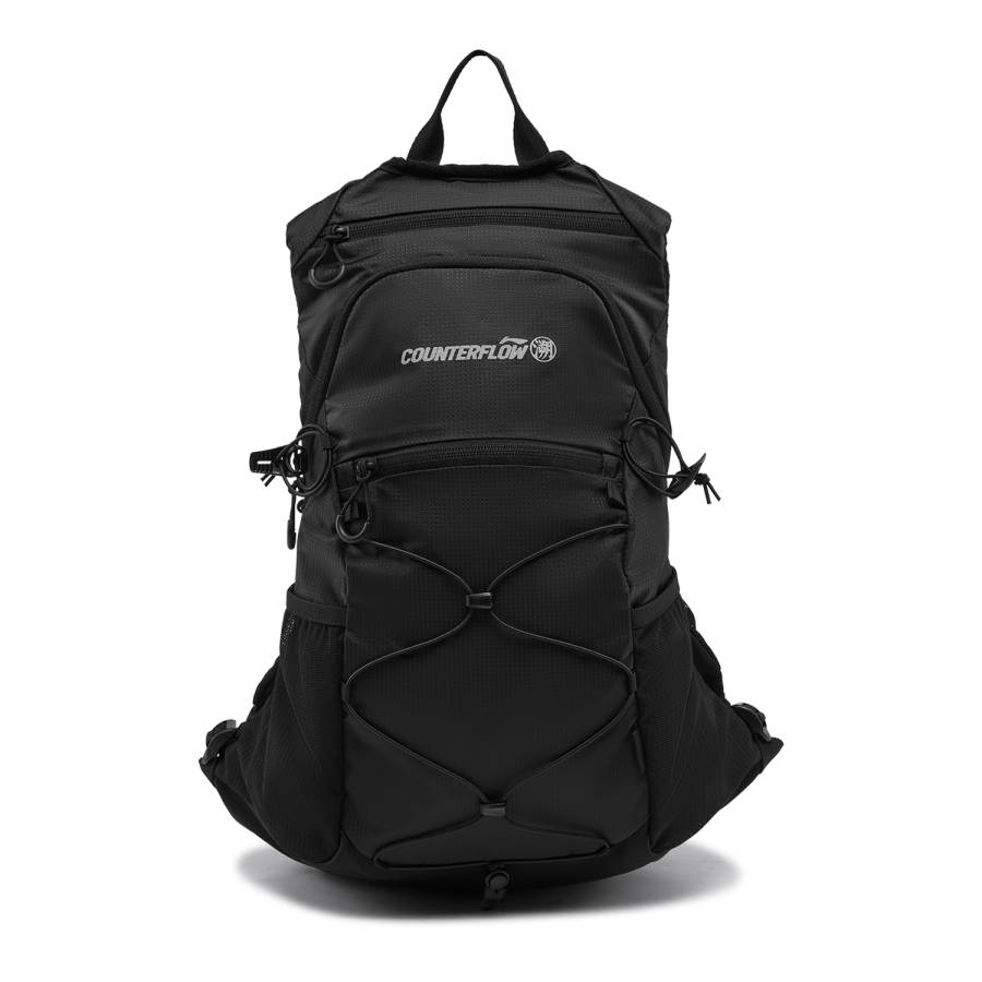 Li-Ning Li Ning Outdoor CF Tracing Nylon Outdoor Backpack Regular Unisex Black