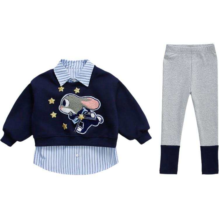 Disney Kids Casual Sportswear Stand Collar Moderate