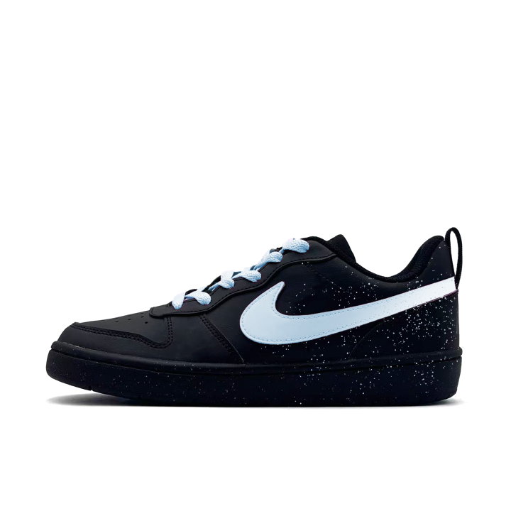 Nike Nike Court Borough Soft Blueberry, Minimalist Style, Versatile, Individual Trendy, Campus Style, Gradient, Cute Leather