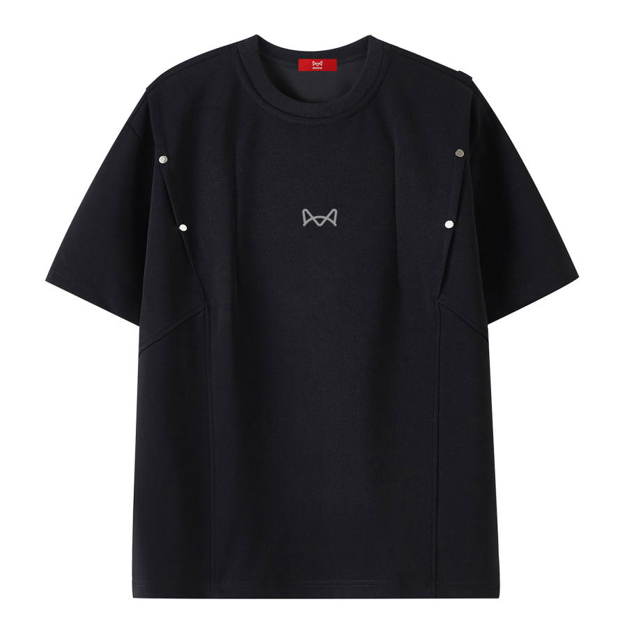MIIOW T Shirts Unisex Crew Neck Thin Straight Fit