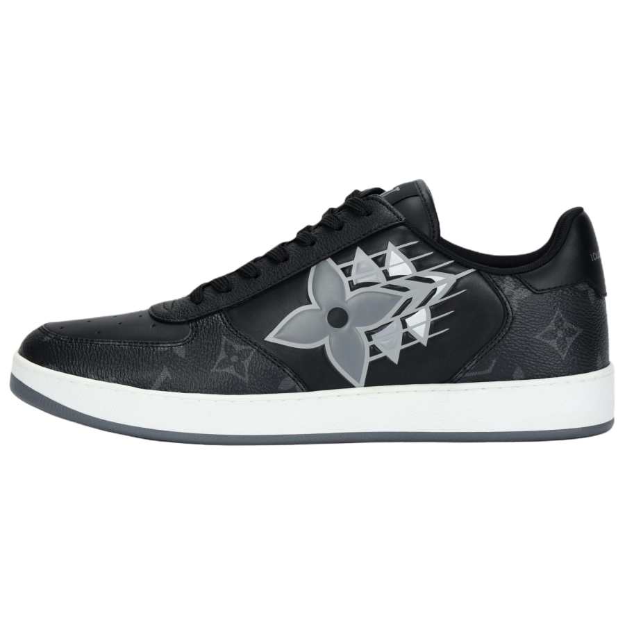 LOUIS VUITTON Low top Skateboard Shoes Men's Black