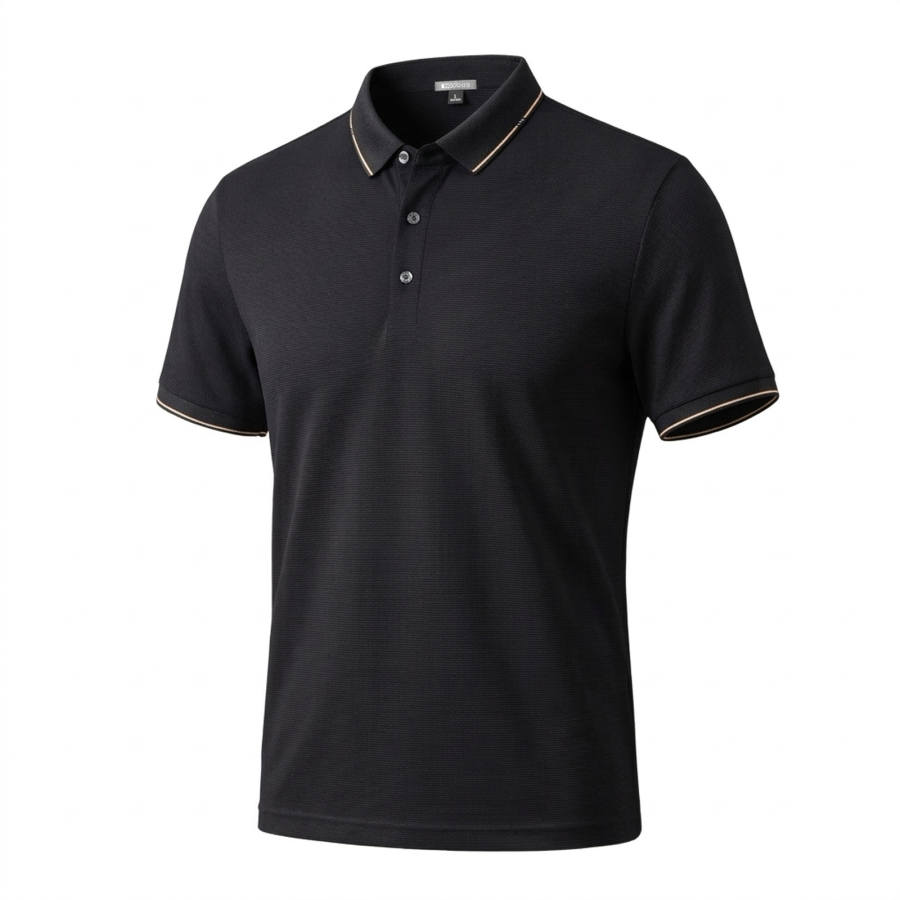 Hodo Polo Shirts Unisex Lapel Moderate Straight Fit