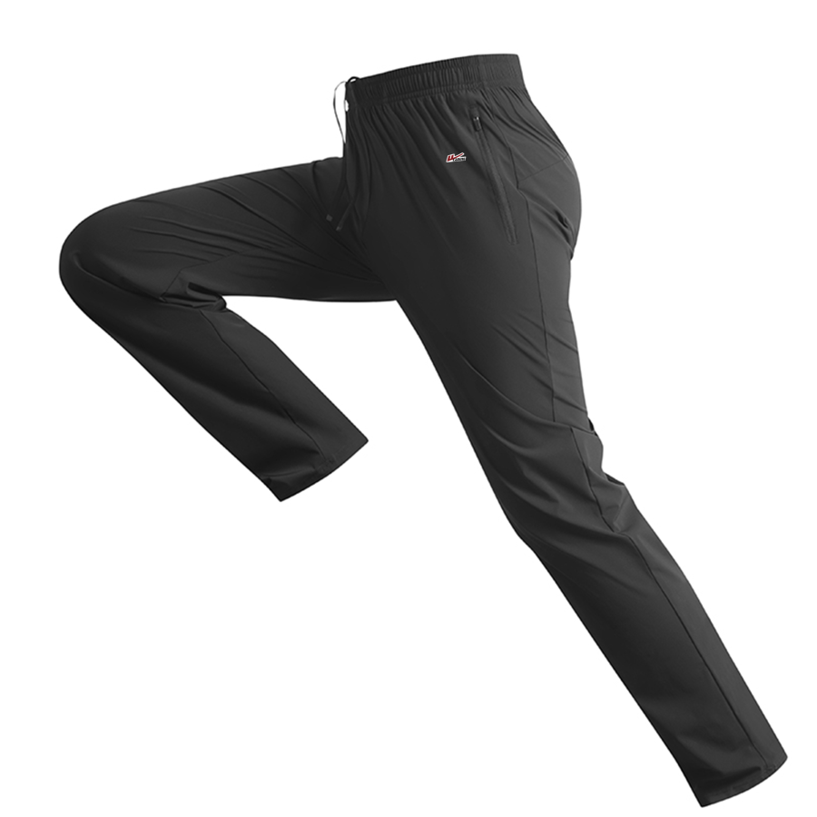 WARRIOR WARRIOR Sports Pants Unisex Black DIY Badge Moderate