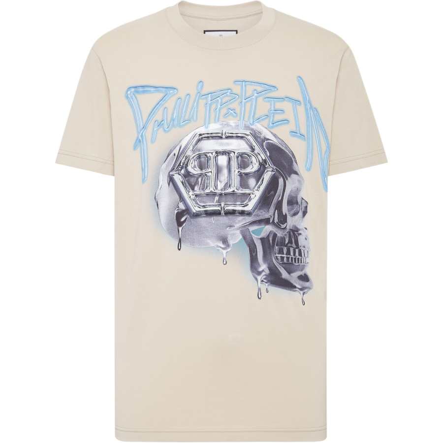 Philipp Plein skull-print short-sleeve T-shirt