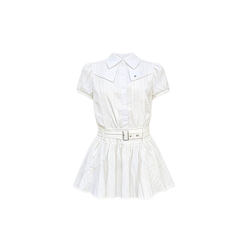 TUSHIFEI Couple Sets Women's Polo Collar Thin Short