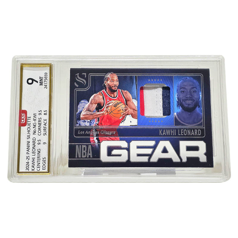 PANINI PANINI Silhouette Leonard Star Card 2024 Silhouette, Jersey Material Card Graded Cards 1 Pc