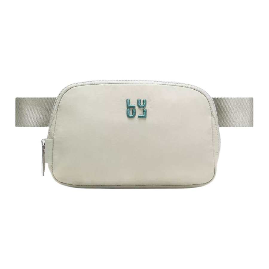 Lululemon Everywhere Nylon Fanny Pack Unisex Pasture Haze & Deep Sea Blue & Silver