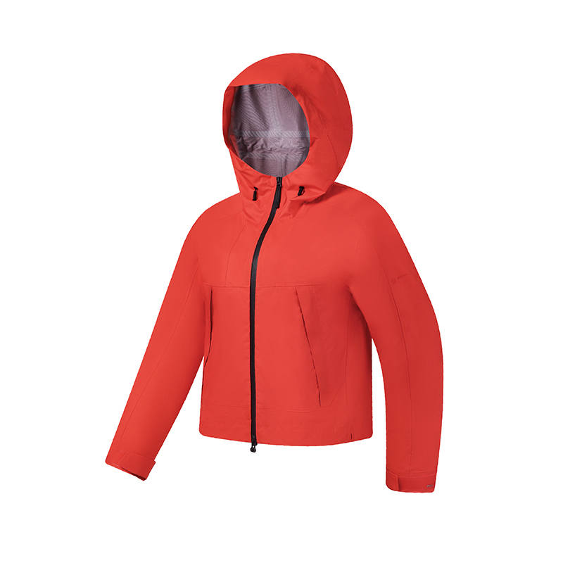FILA URBAN EXPLORE Water Repellent And Windproof Windbreaker Jacket Women's Vibrant Red