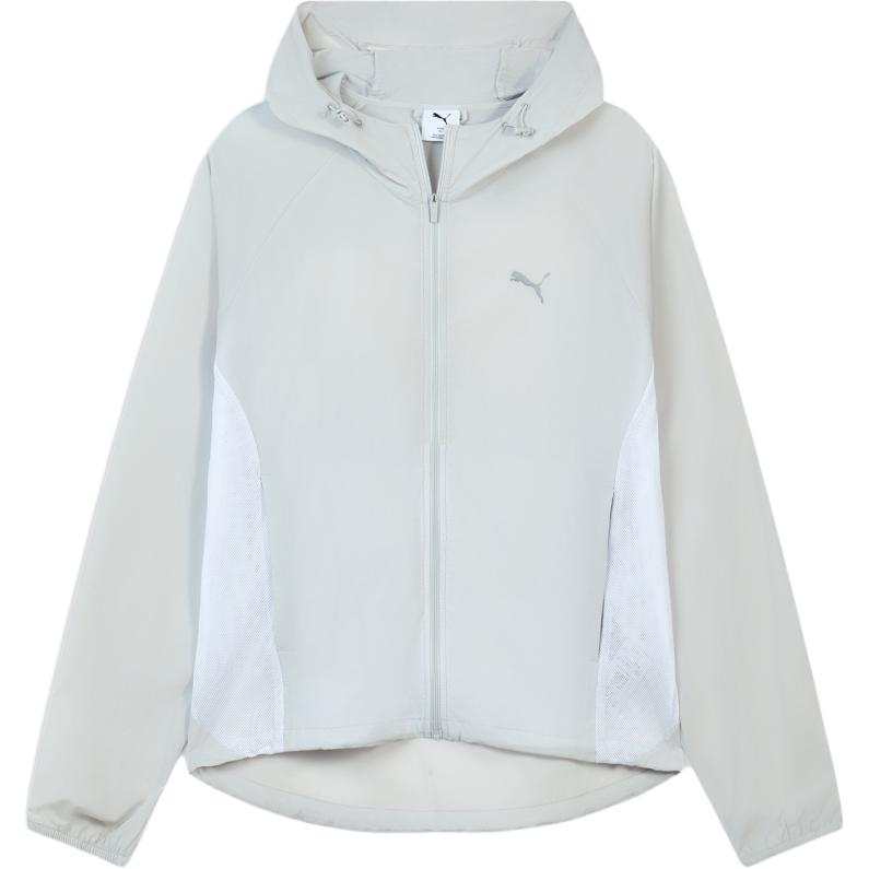 PUMA Jackets Unisex Light Gray Hooded Non Detachable Moderate Other