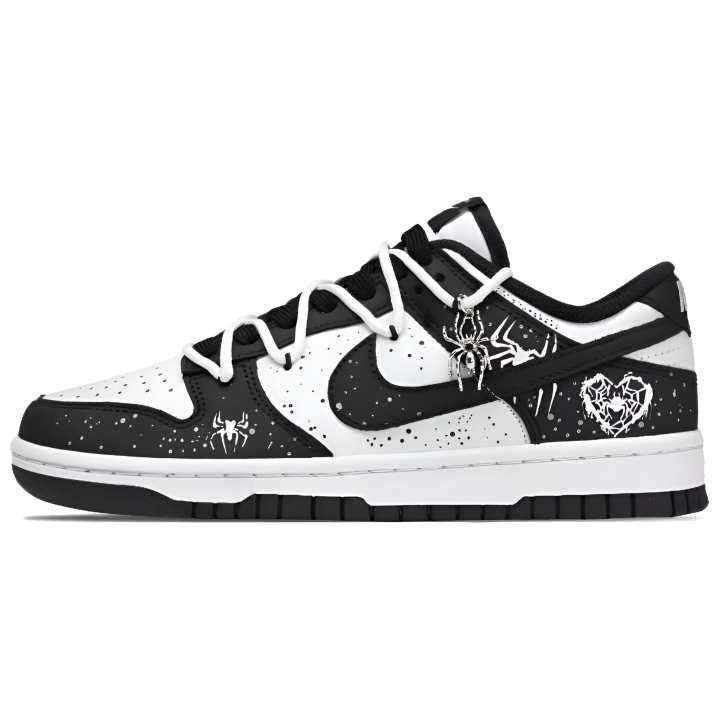 Nike Nike Dunk Low top Skateboard Shoes Unisex Venom Black