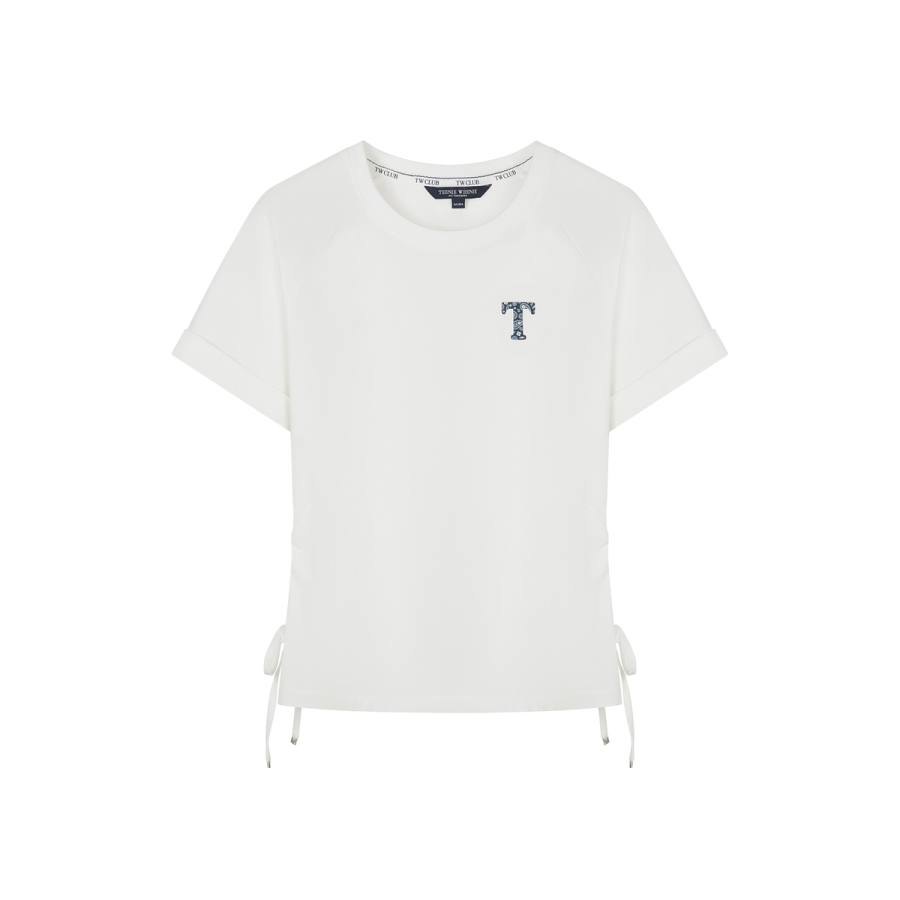 Teenie Weenie T Shirts Women's White Crew Neck