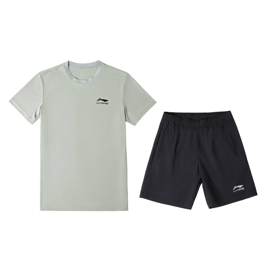 Li-Ning Li Ning Football Casual Sportswear Men's Gray+Black