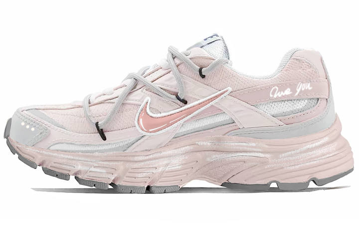 Nike Nike Initiator Textile, Leather Slip Resistant, Abrasion Resistant, Breathable Low top Running Shoes Women's Pink