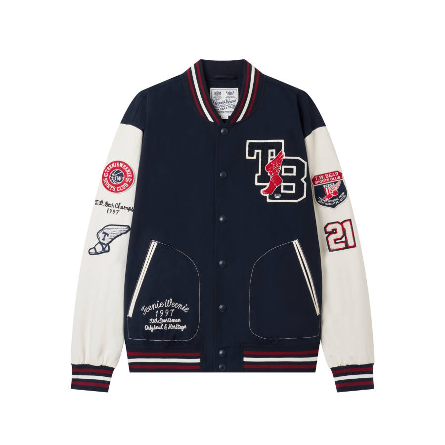 Teenie Weenie Men Evergreen Preppy Style Jacket Unisex