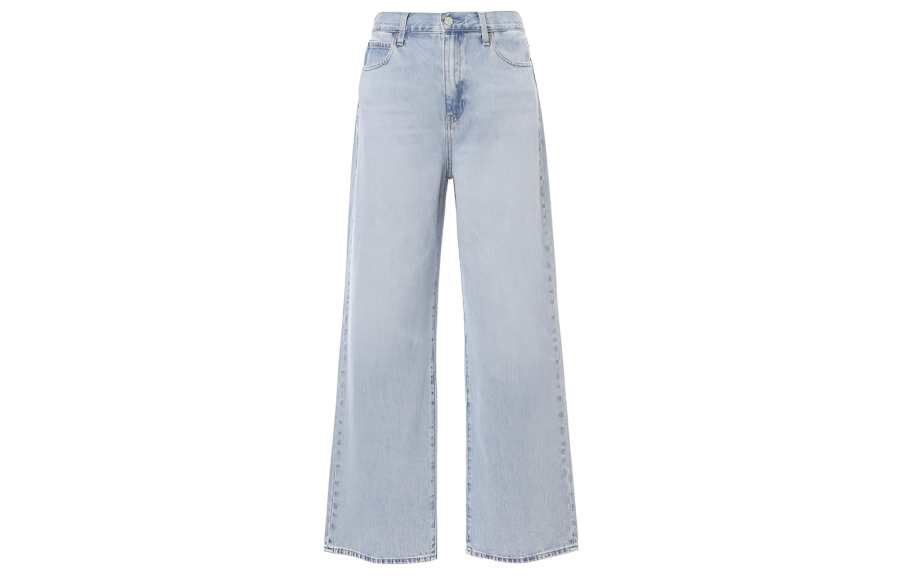 UNIQLO Jeans Women's Pink/Blue Moderate Straight Fit Pants