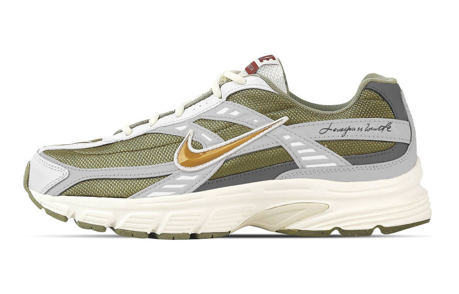 Nike Nike Initiator Support Breathable Low top Casual Running Shoes Men's Gray Brown