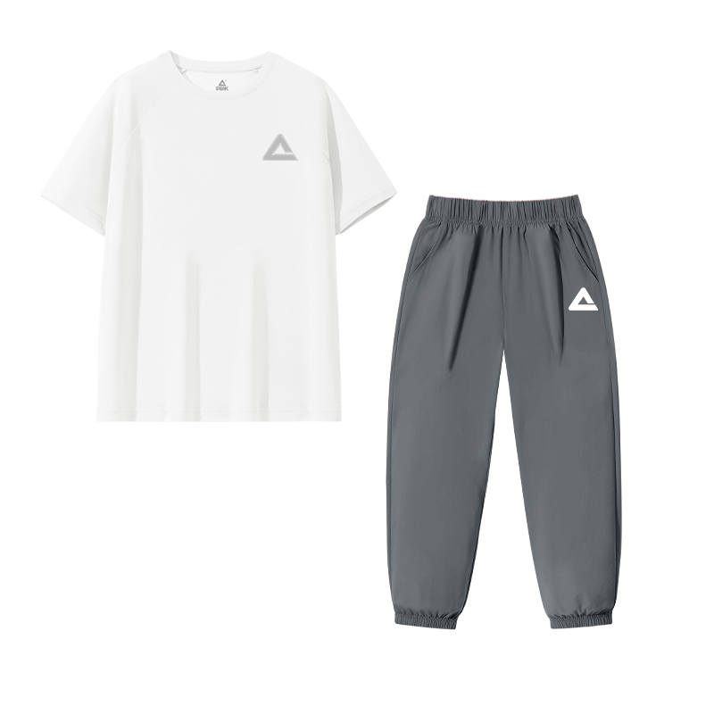 PEAK Kids Casual Sportswear Crew Neck Thin