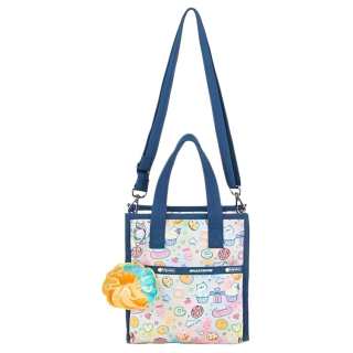 Skechers X LeSportsac LePoesi, Collaboration Fabric Shoulder Bag, Crossbody Bag, Handbag Large Women's Multicolor