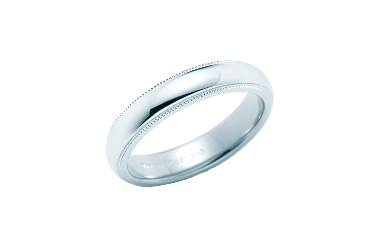 TIFFANY & CO. Platinum Rings Women's Silver