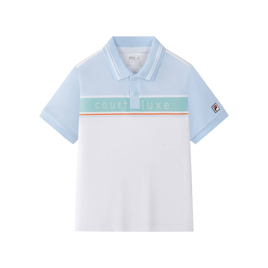 FILA KIDS PERFORMANCE FPH Short Sleeved Jade White Kids'