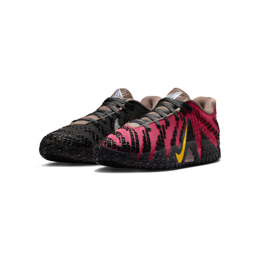 Nike Nike Ja Morant 3 Pink Star Trail Low top Basketball Shoes Men's Mismatched Color