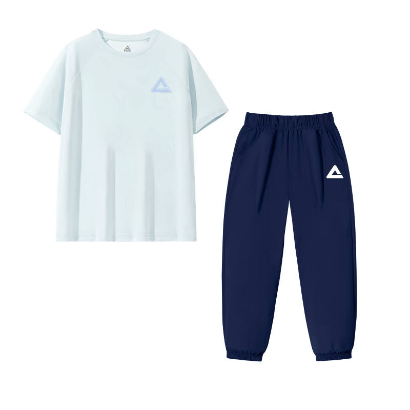 PEAK Kids Casual Sportswear Crew Neck Thin