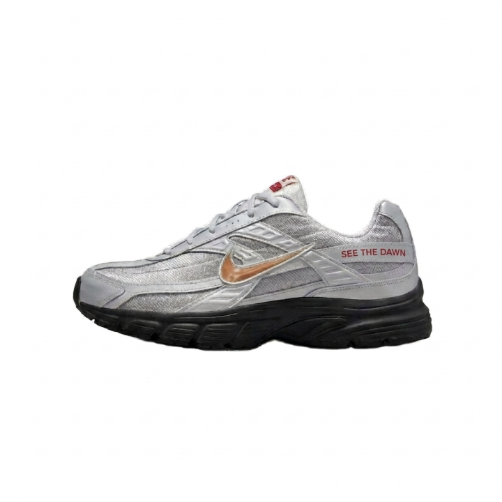 Nike Nike Initiator Breathable Support Low top Casual Running Shoes Men's Silver