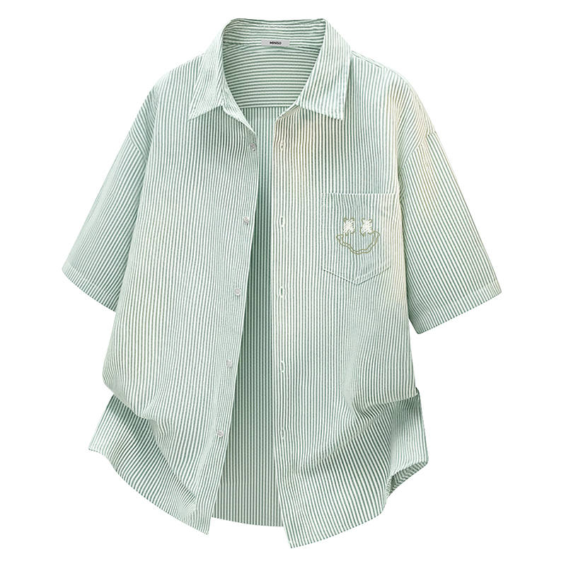 MINISO MINISO Shirts Unisex Lapel Moderate Shirt