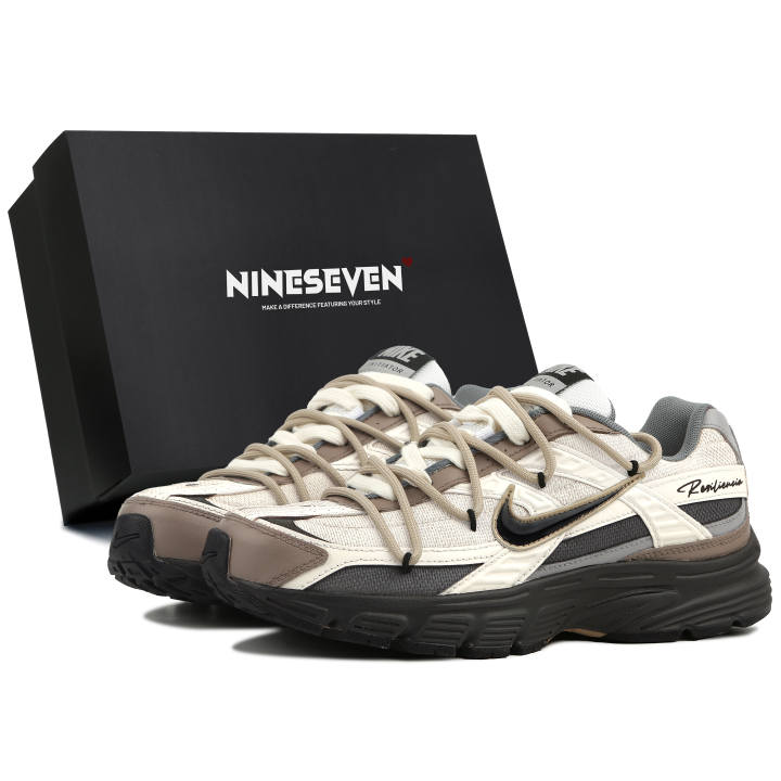 Nike Nike Initiator Cushioning Slip Resistant Low top Casual Running Shoes Unisex Beige Brown