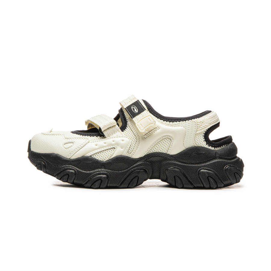 Li-Ning Li Ning Cat Paw SANDAL Grip Rebound Cushioning Sandal River Trekking Shoes Women's White Black