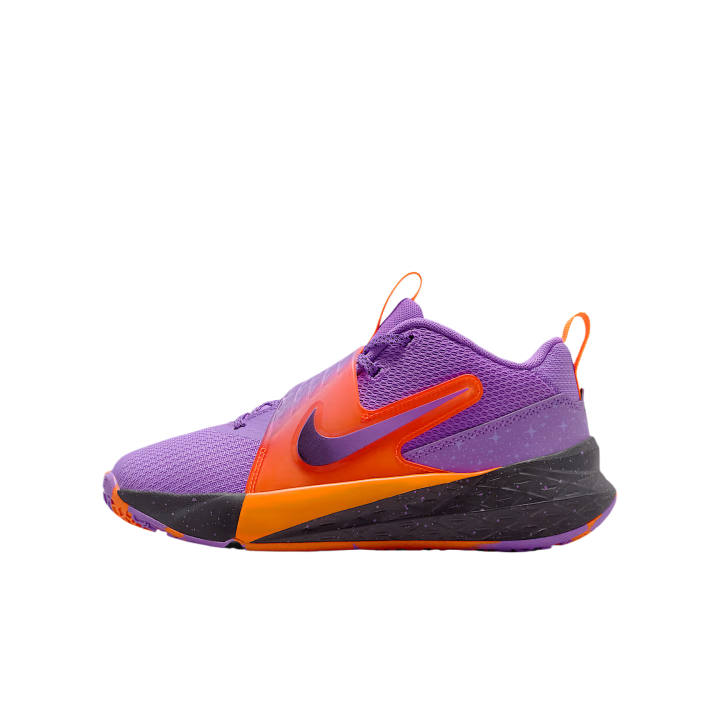 Nike Nike Team Hustle D 12 Mesh Breathable Low top Basketball Shoes Unisex