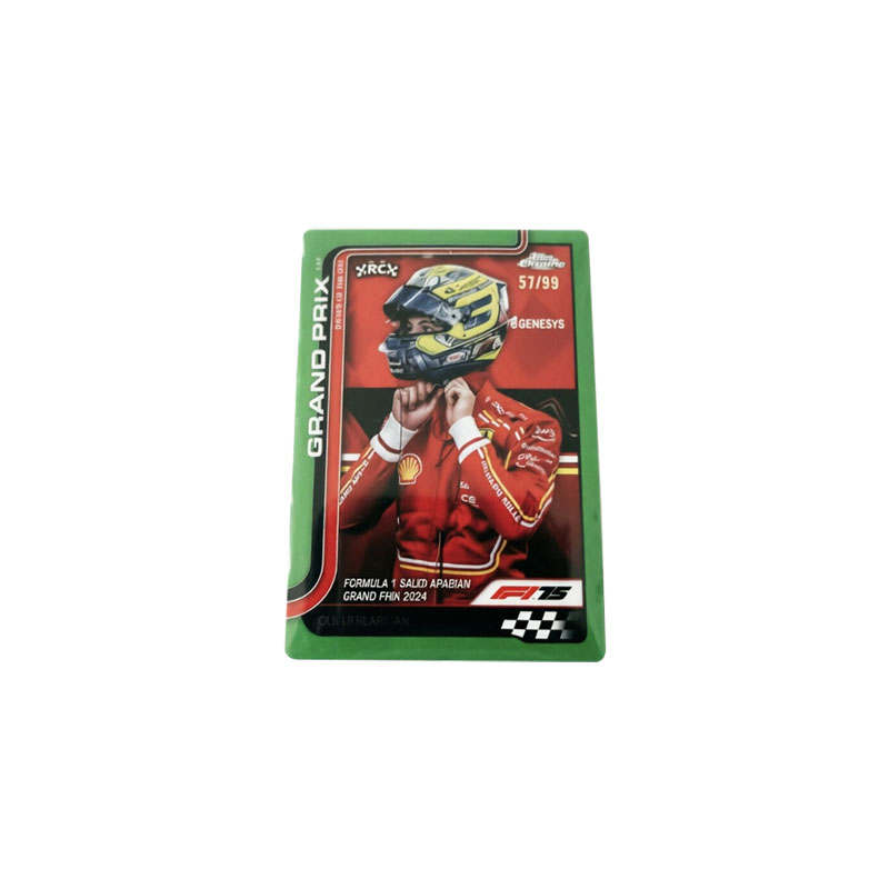 Topps 2024 Race Car Racing FORMULA 1 SAUDI ARABIAN GRAND PRIX 2024 Chrome F1 Oliver, Bellman Sports Cards 1 Pc