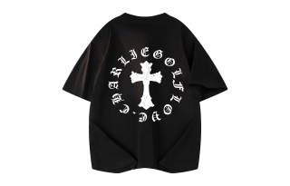 CHARLIE GOLF T Shirts Unisex Crew Neck Moderate