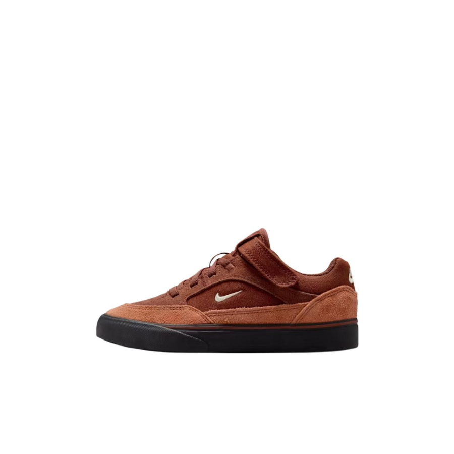 Nike Nike SB MALOR Low top Skateboard Shoes Brown White Kids'