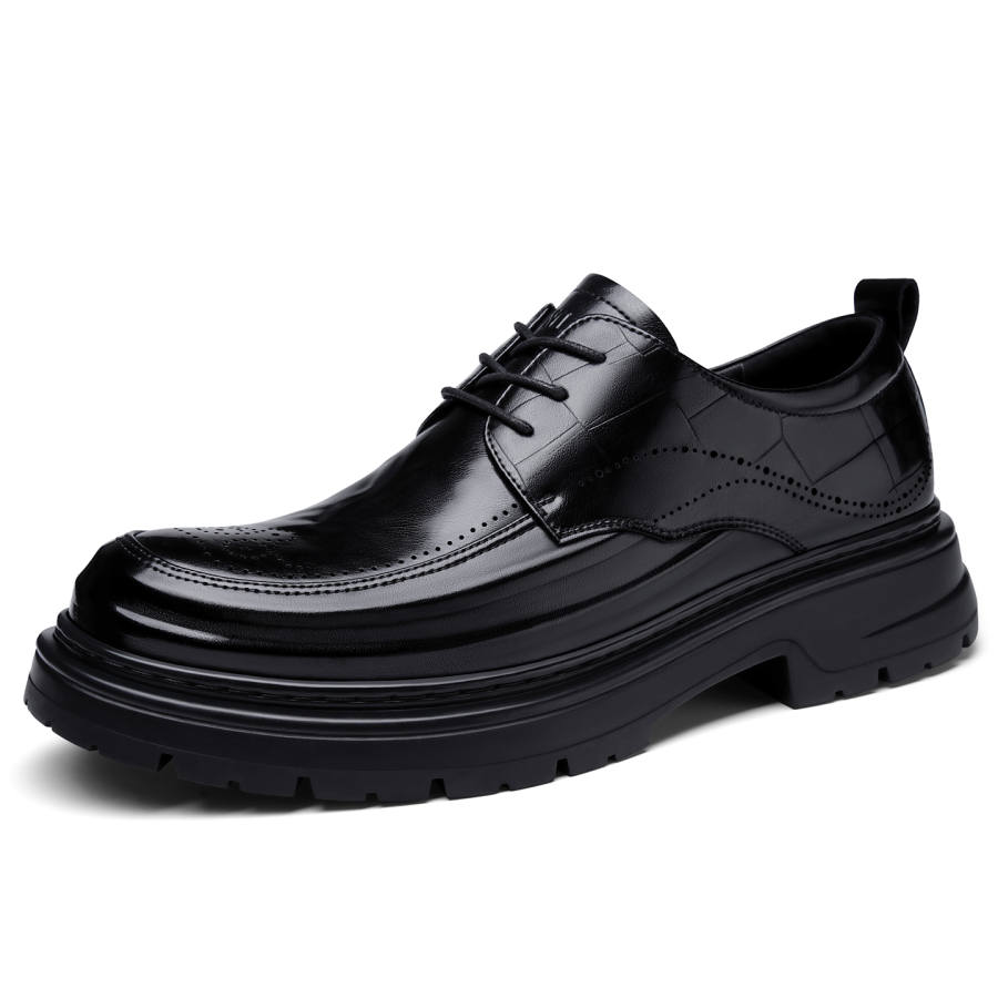 Tonlion Brogue Derby Shoes Dress Shoes Men's