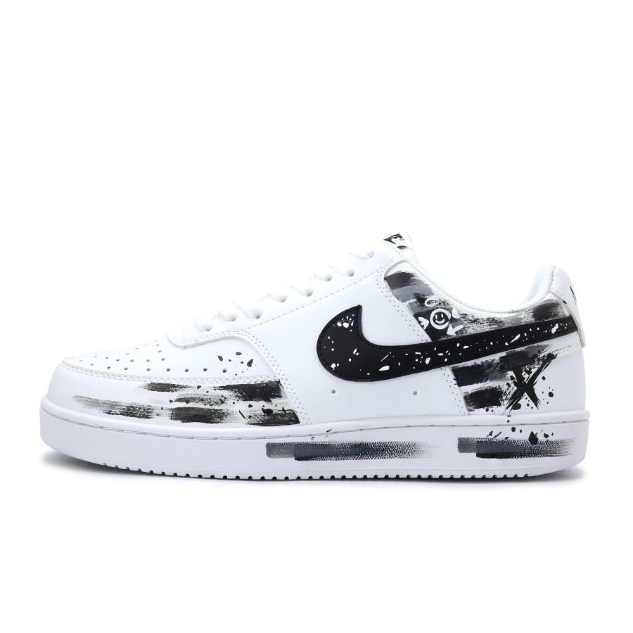 Nike Nike Court Vision 1 Year Of The Horse, Solitary Shadow On The Cold River, Heart Seeking Sword PU Low top