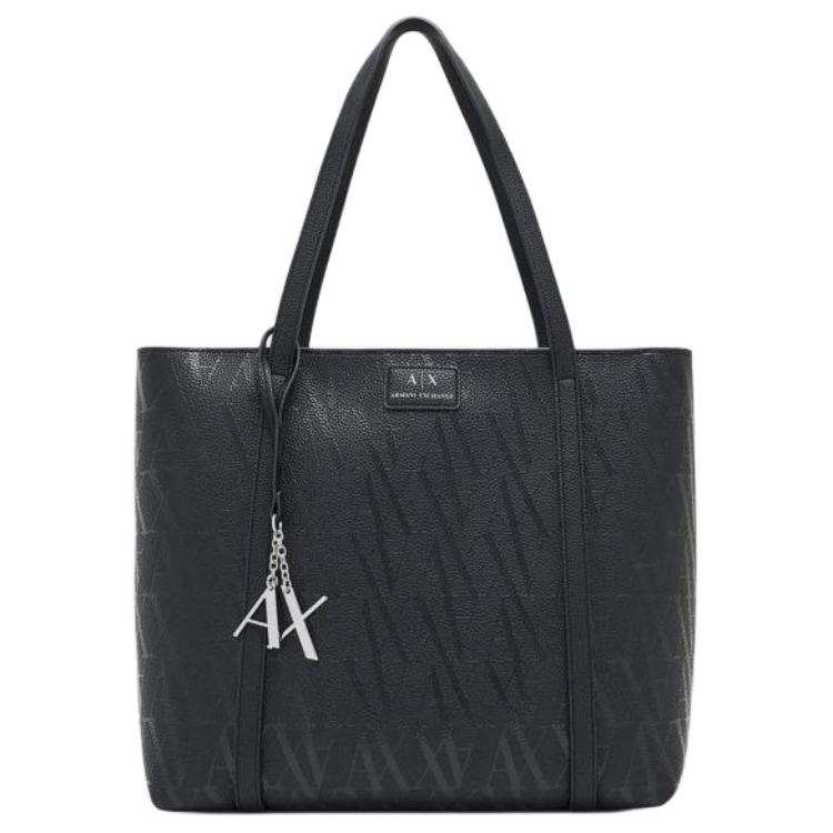 ARMANI EXCHANGE ARMANI EXCHANGEAE Pu Handbag, Shoulder Bag Medium Women's Black