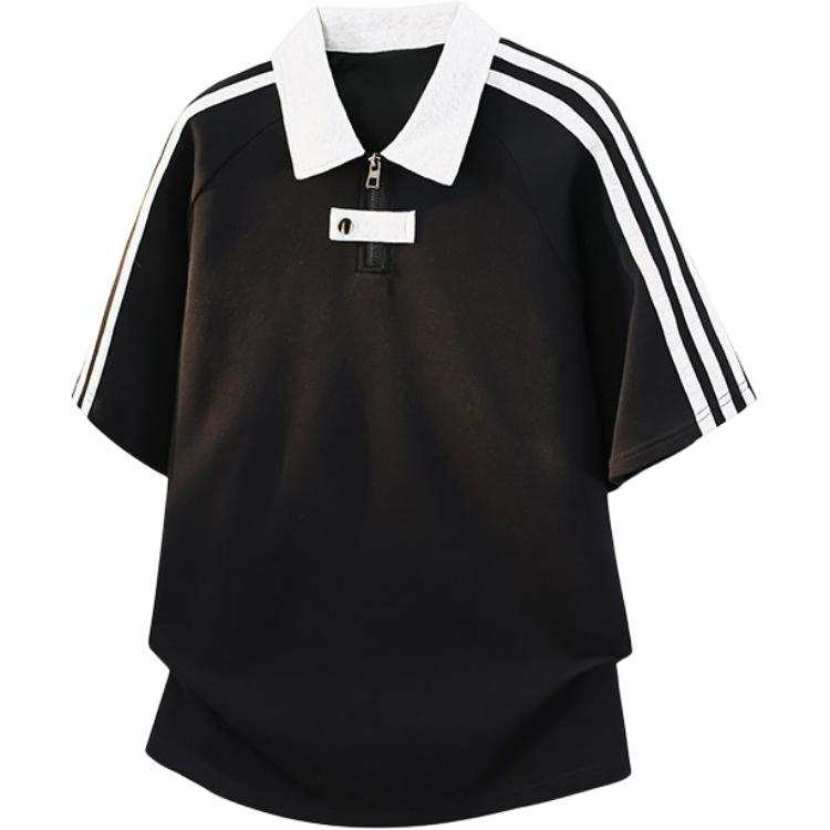 Sugarfunk Sugarfunk T Shirts Men's Polo Collar Moderate